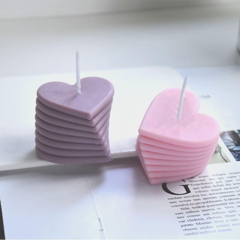 3D Rotating Love Candle Mold Stacking Heart-shaped Aromatic Candle Gypsum Process Resin Soap Cake Decoration Mold Handmade Molds 3D Rotating Love Candle Mold Stacking Heart-shaped Aromatic Candle Gypsum Process Resin Soap Cake Decoration Mold Handmade Molds