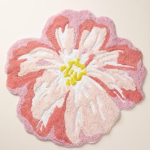 blossom-pink-hibiscus-floral-tufted-bath-mat